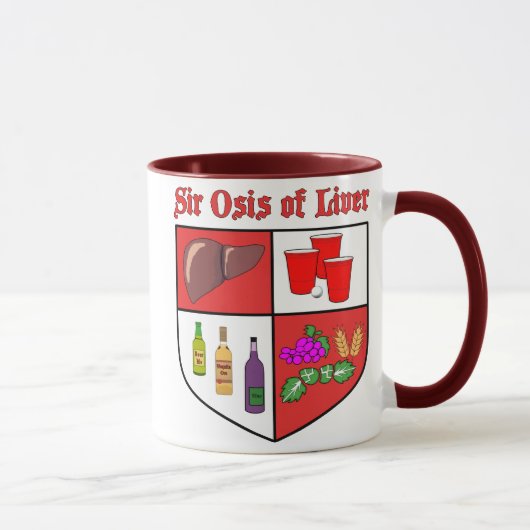 Sir Osis Of Liver Mug Tasse (Rechts)