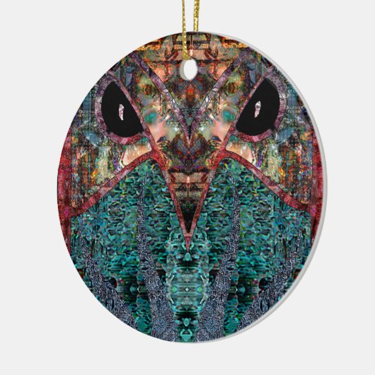 Sir Owl Keramikornament (Links)