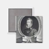 Sir Philip Sidney Magnet (Vorderseite/Rückseite)