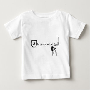 Sir Poops viel Baby T-shirt