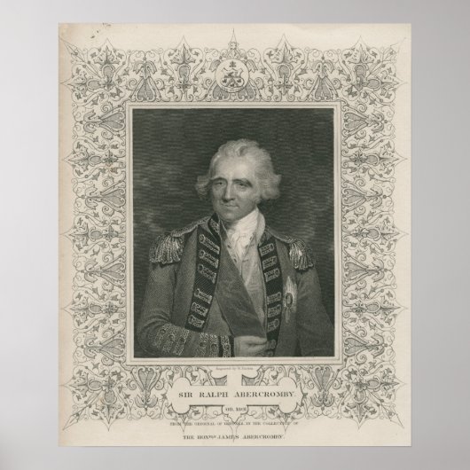 Sir Ralph Abercromby Poster (Vorne)