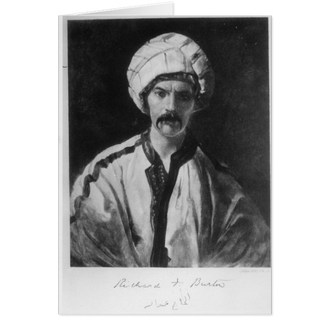 Sir Richard Burton (Vorne)