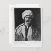 Sir Richard Burton Postkarte (Vorne/Hinten)