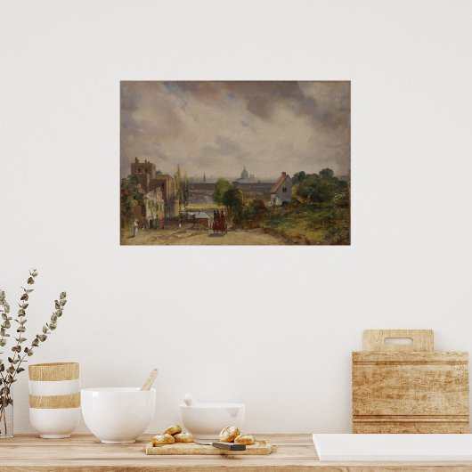 Sir Richard Steeles Hütte - Constable Poster (Küche)