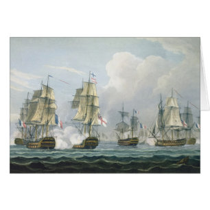 Sir Richard Strachans Action nach dem Kampf von
