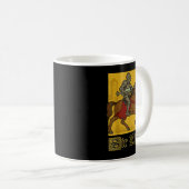 Sir Ringe Knight Vintage Pun Kaffeetasse (VorderseiteRechts)