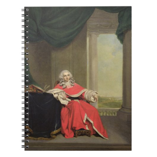 Sir Robert Chambers, c.1789 (Öl auf Leinwand) Notizblock (Vorderseite)