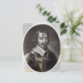 Sir Robert Rich 2nd Earl of Warwick Postkarte (Stehend Vorderseite)