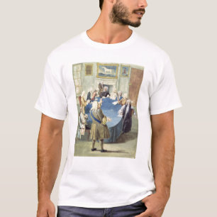 Sir Robert Walpole, der sein Kabinett adressiert T-Shirt