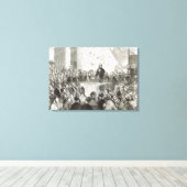 Sir Samuel Baker Leinwanddruck (Insitu (Holzboden))