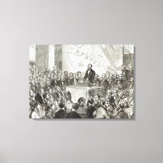 Sir Samuel Baker Leinwanddruck (Vorderseite)