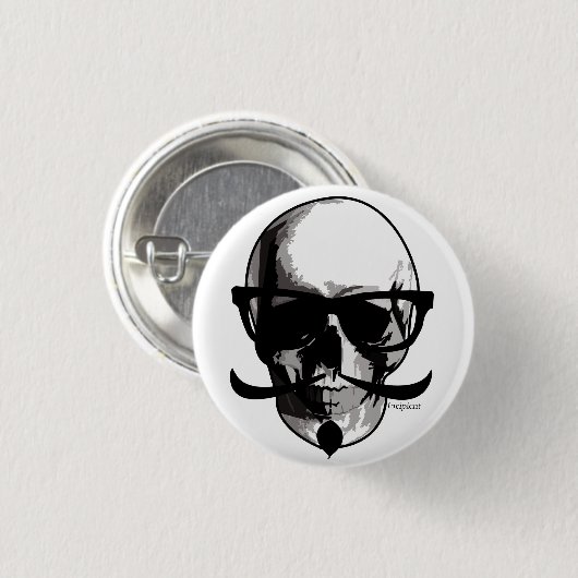 Sir Skull Button (Vorne & Hinten)