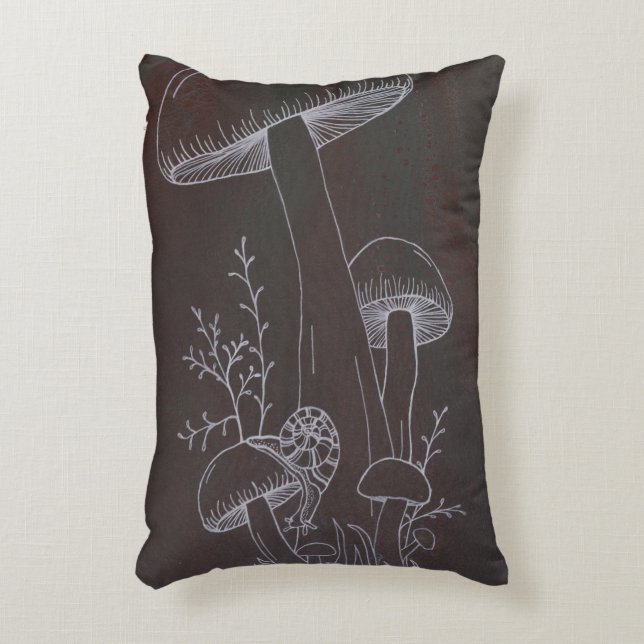 Sir Spiral & The Spore Brigade Dekokissen (Vorderseite(Vertikal))