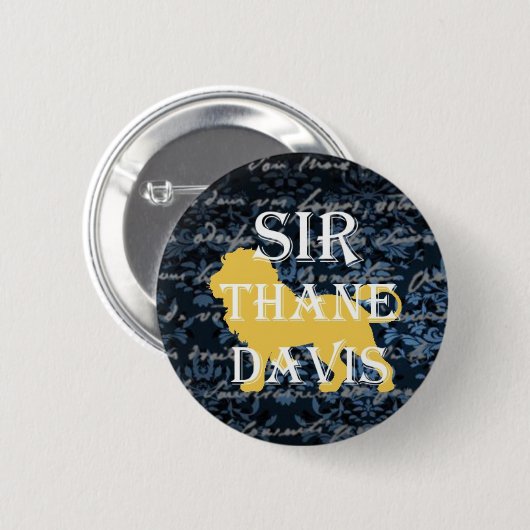 Sir Thane Davis Button (Vorne & Hinten)