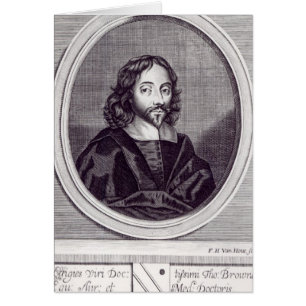 Sir Thomas Browne, graviert von Frederick