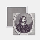 Sir Thomas Browne , graviert von Frederick Magnet (Vorderseite/Rückseite)