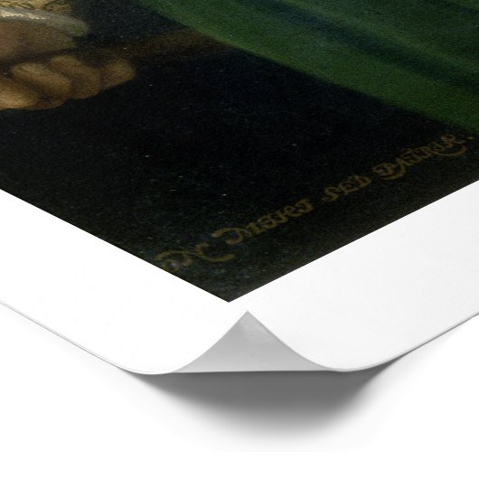 Sir Thomas Button (geb.1694) Poster (Ecke)