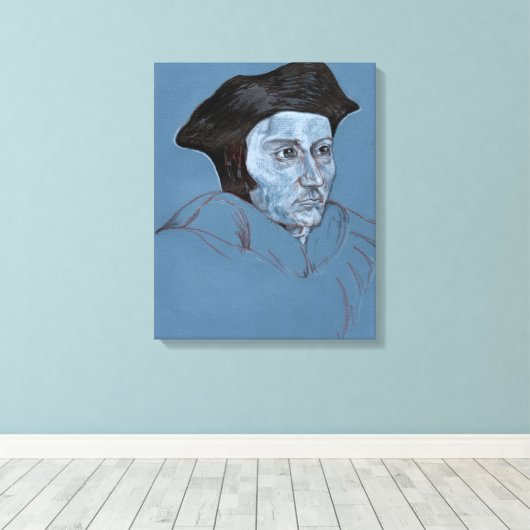 Sir Thomas Leinwanddruck (Insitu (Holzboden))