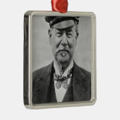 Sir Thomas Lipton Ornament Aus Metall (Rechts)