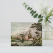 Sir Thomas Lombes Silk Mill, Derby Postkarte (Stehend Vorderseite)