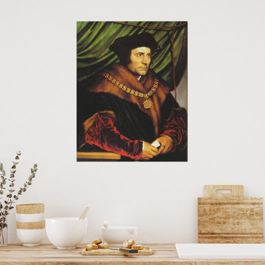 Sir Thomas More Poster (Küche)