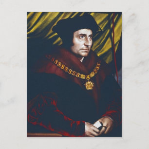 Sir Thomas More Postkarte