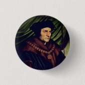 Sir Thomas More - von Hans Holbein, dem Jüngeren Button (Vorderseite)