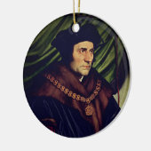 Sir Thomas More - von Hans Holbein, dem Jüngeren Keramik Ornament (Links)