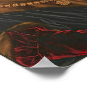 Sir Thomas More von Hans Holbein The Young Poster (Ecke)