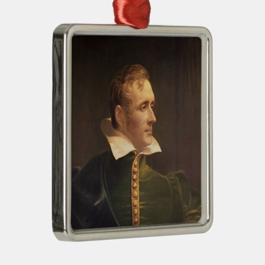 Sir Thomas Stamford Raffles Silbernes Ornament (Rechts)