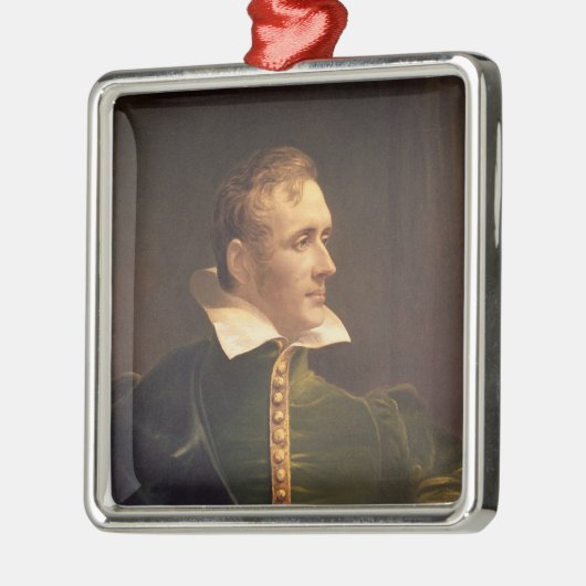 Sir Thomas Stamford Raffles Silbernes Ornament (Links)