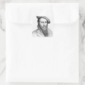Sir Thomas Wyatt Quadratischer Aufkleber (Tasche)