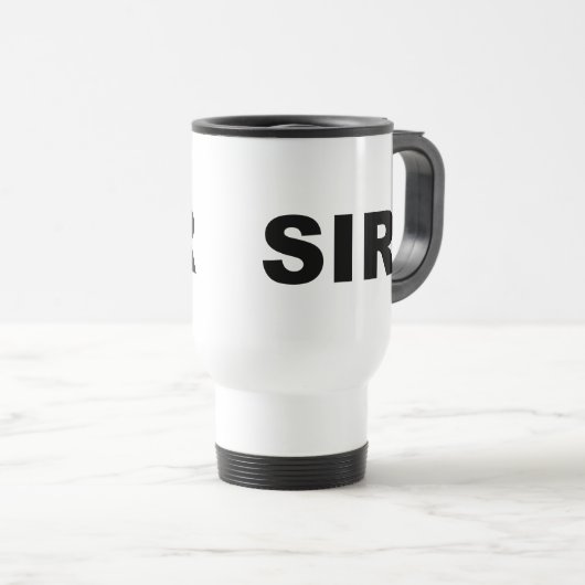 Sir Travel Mug Reisebecher (VorderseiteRechts)