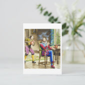 Sir Walter Raleigh (1554-1618) von "Peeps into the Postkarte (Stehend Vorderseite)