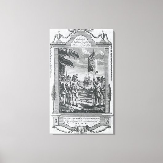 Sir Walter Raleigh 2 Leinwanddruck (Vorderseite)