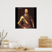 Sir Walter Raleigh "Die wahre Liebe" Kunst-Plakate Poster (Küche)