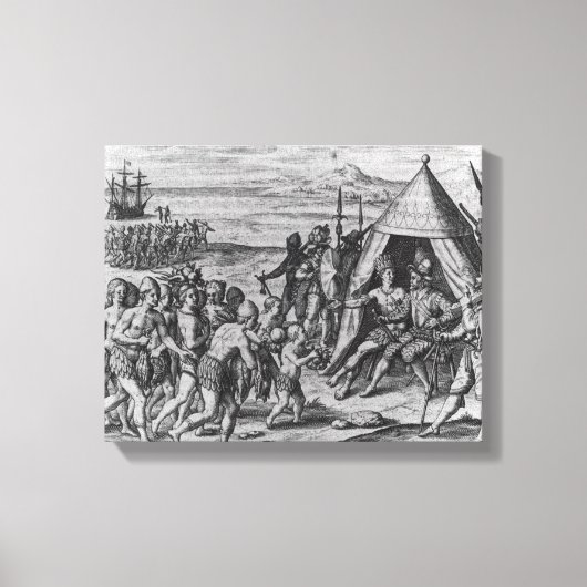 Sir Walter Raleigh Leinwanddruck (Vorderseite)