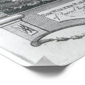 Sir Walter Raleigh Poster (Ecke)