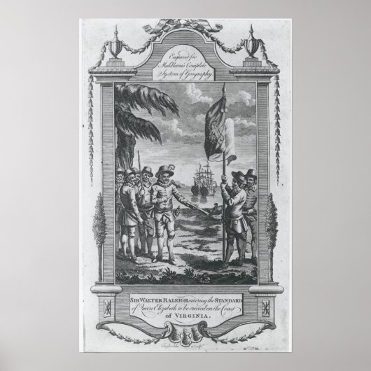 Sir Walter Raleigh Poster (Vorne)