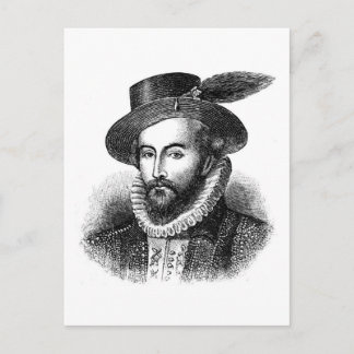 sir-walter-raleigh postkarte