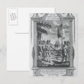 Sir Walter Raleigh Postkarte (Vorne/Hinten)