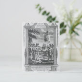 Sir Walter Raleigh Postkarte (Stehend Vorderseite)