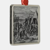 Sir Walter Raleigh Silbernes Ornament (Rechts)