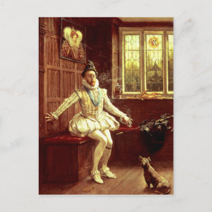 Sir Walter Raleighs Erster Raucher Postkarte