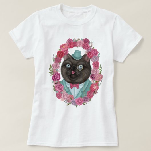 Sir Whiskers T - Shirt (Design vorne)