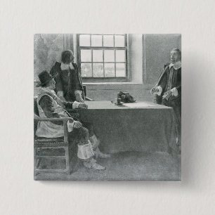 Sir William Berkeley Surrendering Button