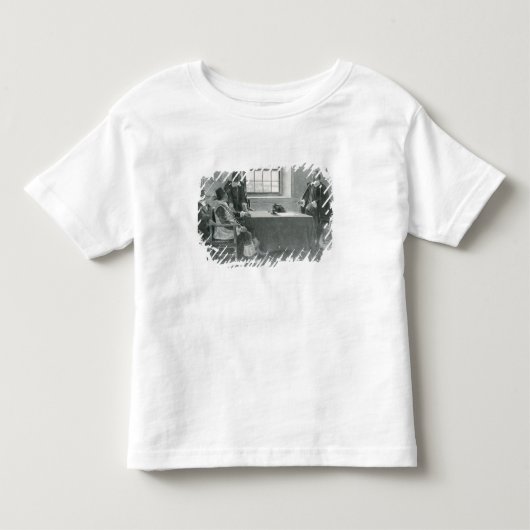Sir William Berkeley Surrendering Kleinkind T-shirt (Vorderseite)