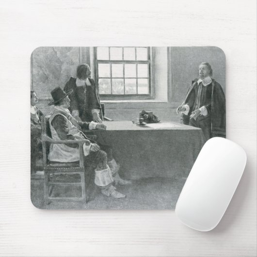 Sir William Berkeley Surrendering Mousepad (Mit Mouse)