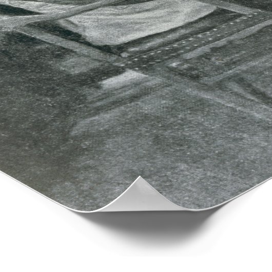 Sir William Berkeley Surrendering Poster (Ecke)