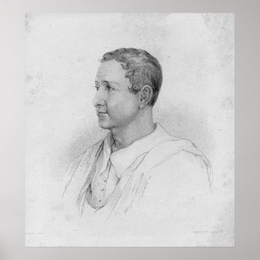 Sir William Gell Poster (Vorne)